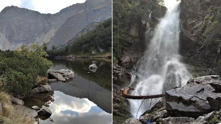 Okruh cez štyri plesá a vodopád v Západných Tatrách je jedinečný turistický zážitok.