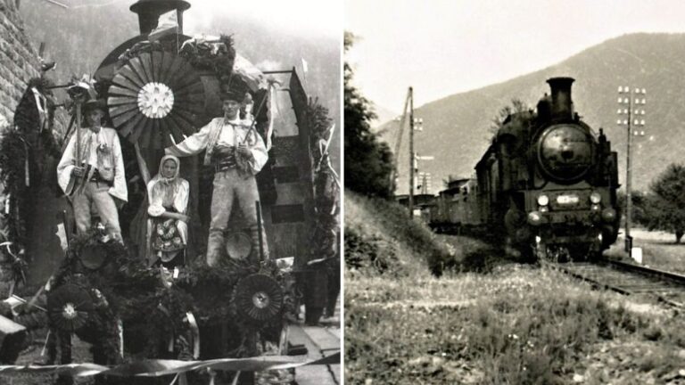 Železnice na strednom Slovensku sa začali rozvíjať od roku 1870.