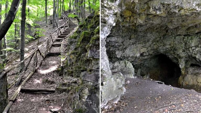 Jazvínska jaskyňa v Malej Lehote sa považuje za jednu z turistických zaujímavostí Tribeča.