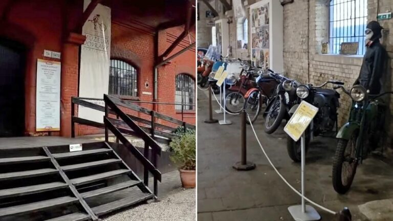 V historických budovách prvej bratislavskej stanice parostrojnej železnice sídli Múzeum dopravy.