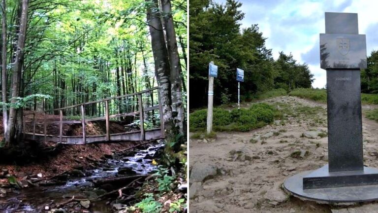 Najvýchodnejším miestom Slovenska je najvyšší vrch v Bukovských vrchoch.
