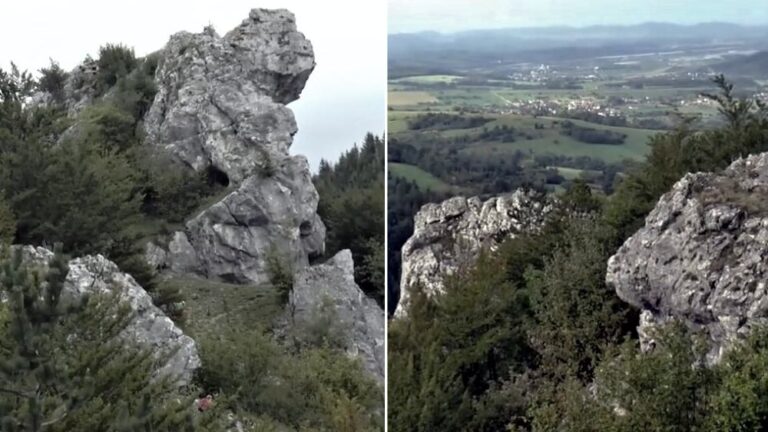 Jednoduchá túra na skalné bralá v Malej Fatre, s vyhliadkou na Žilinu a okolie.
