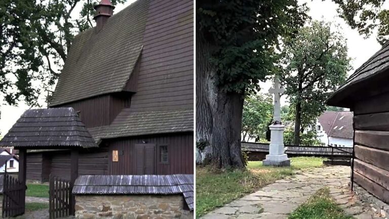 Kostol svätého Františka z Assisi v Hervartove je najstarší drevený kostol na Slovensku.