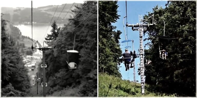 Jednosedačková retro lanovka z Dediniek na Geravy je slovenský unikát.