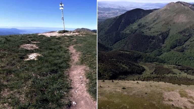 Nezalesnený vrch Stoh v Malej Fatre ponúka nádherné výhľady.