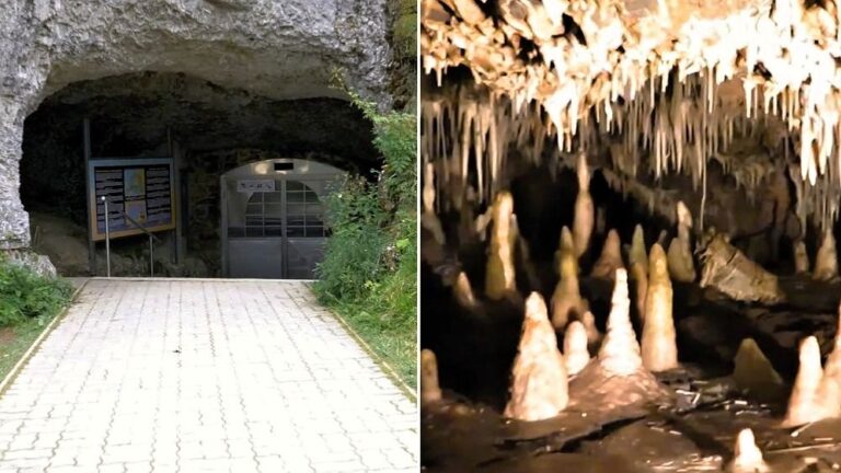 Važecká jaskyňa sa vyznačuje bohatou kvapľovou výzdobou.